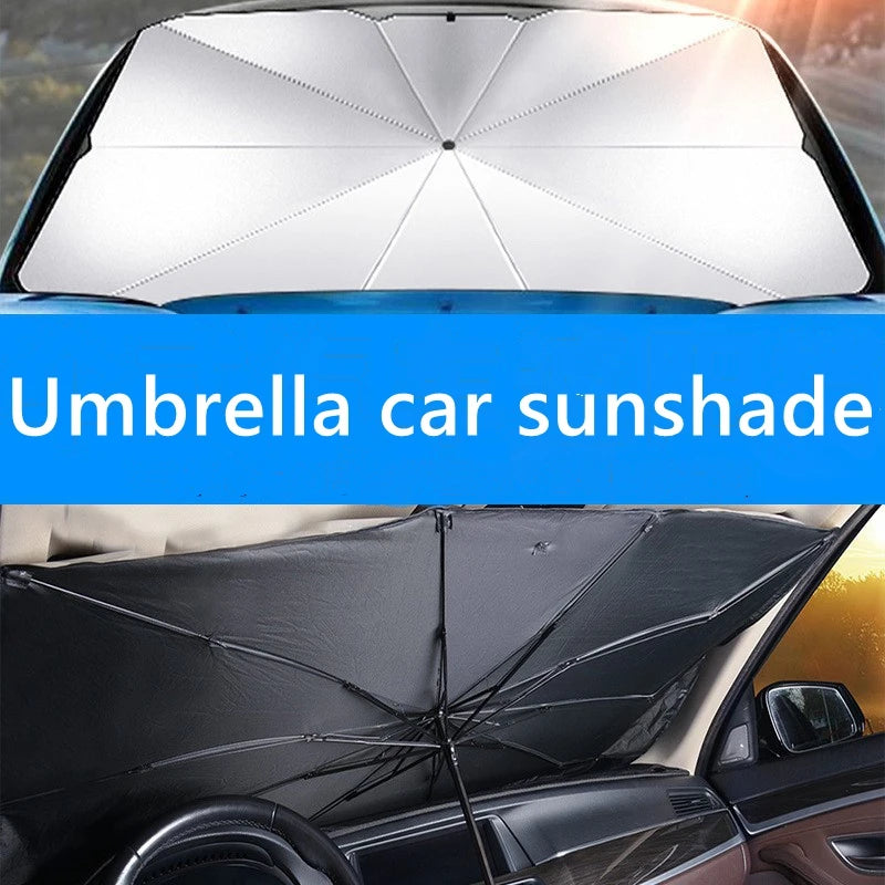 Retractable Car Windshield Sunshade