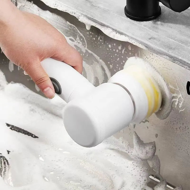 Multi-functional Wireless Handheld Power Scrubber