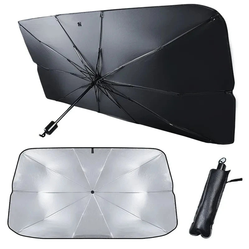 Retractable Car Windshield Sunshade